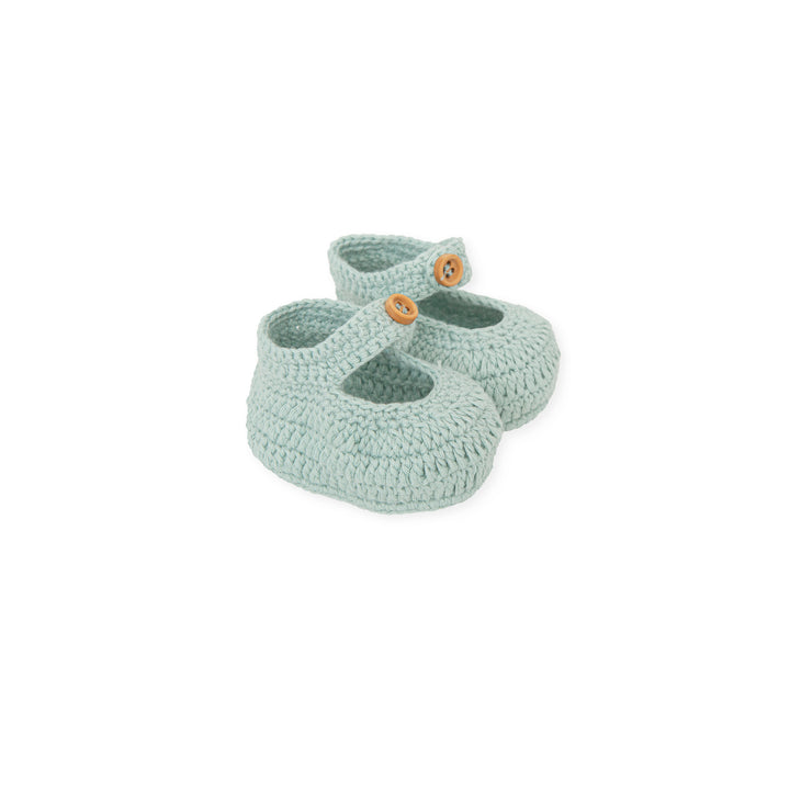 SEA GREEN BABY SHOES