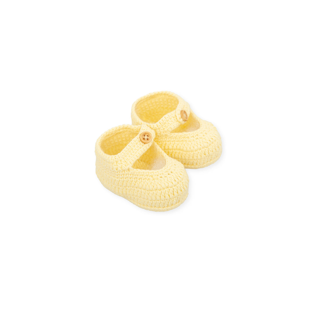 YELLOW BABY SHOES