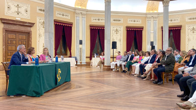 Presentation and book signing of Ágatha Ruiz de la Prada at the Círculo Industrial de Alcoy.