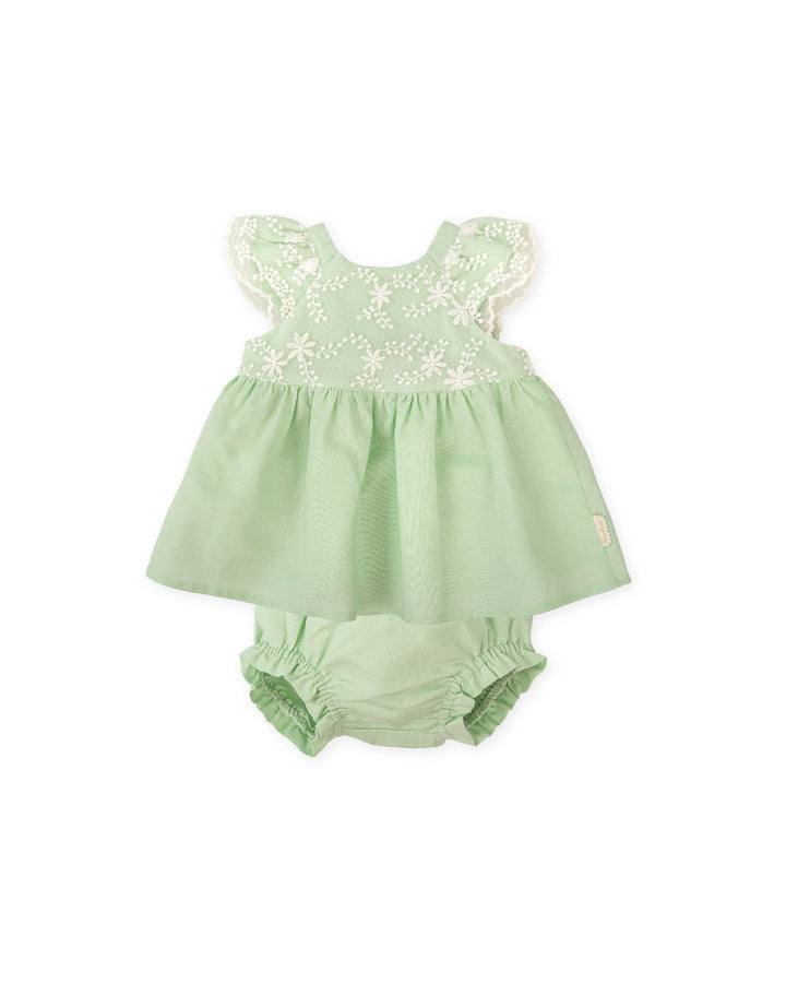 VESTIDO CON BRAGUITA VERDE MAR