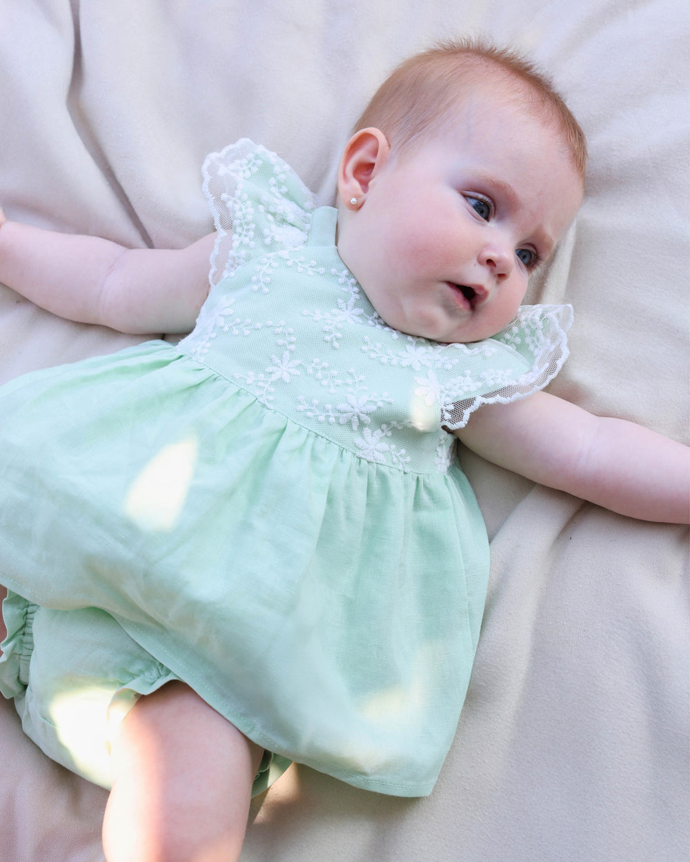 VESTIDO CON BRAGUITA VERDE MAR