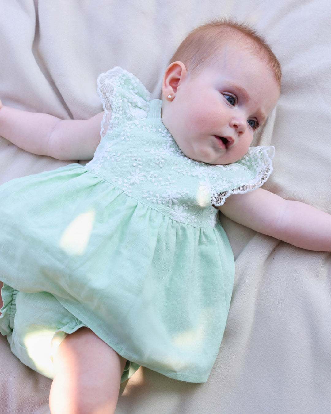 VESTIDO CON BRAGUITA VERDE MAR