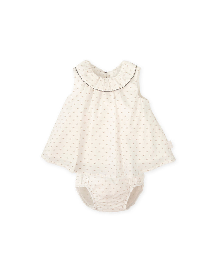 VESTIDO CON BRAGUITA BLANCO QUÍMICO