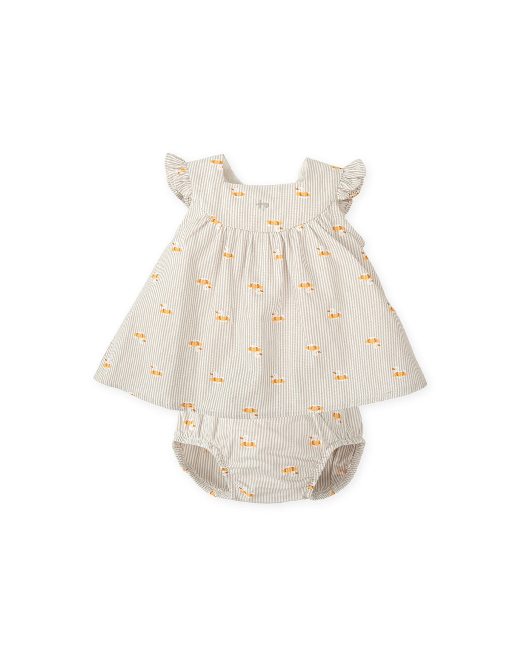 VESTIDO CON BRAGUITA GRIS