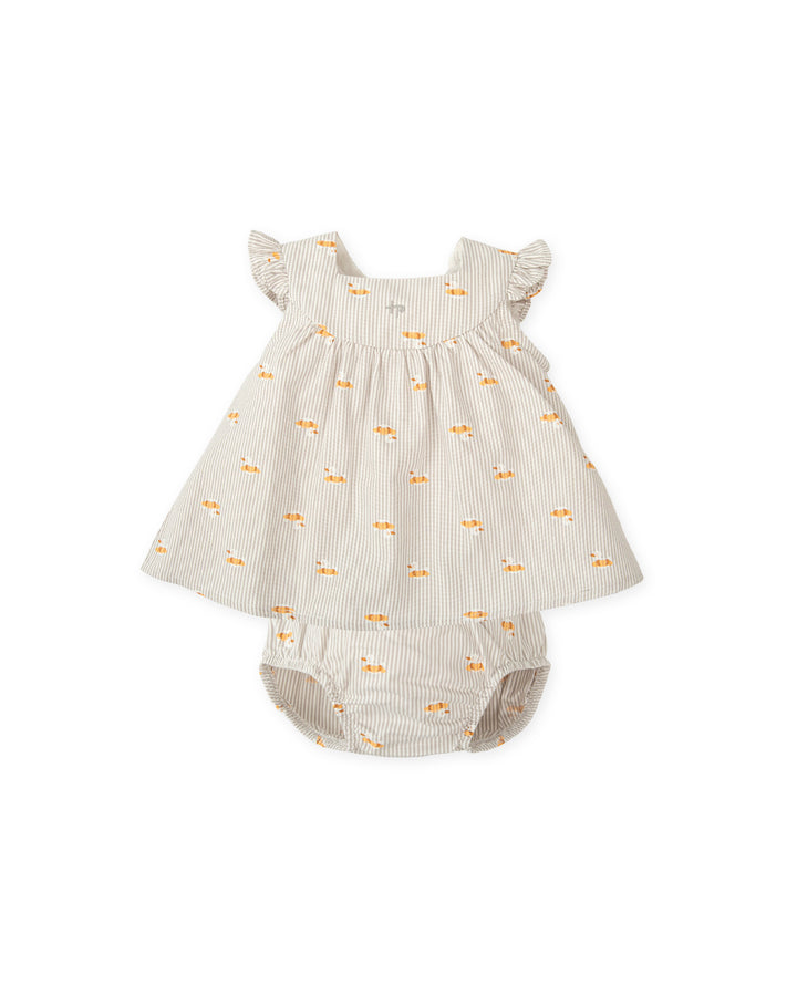 VESTIDO CON BRAGUITA GRIS