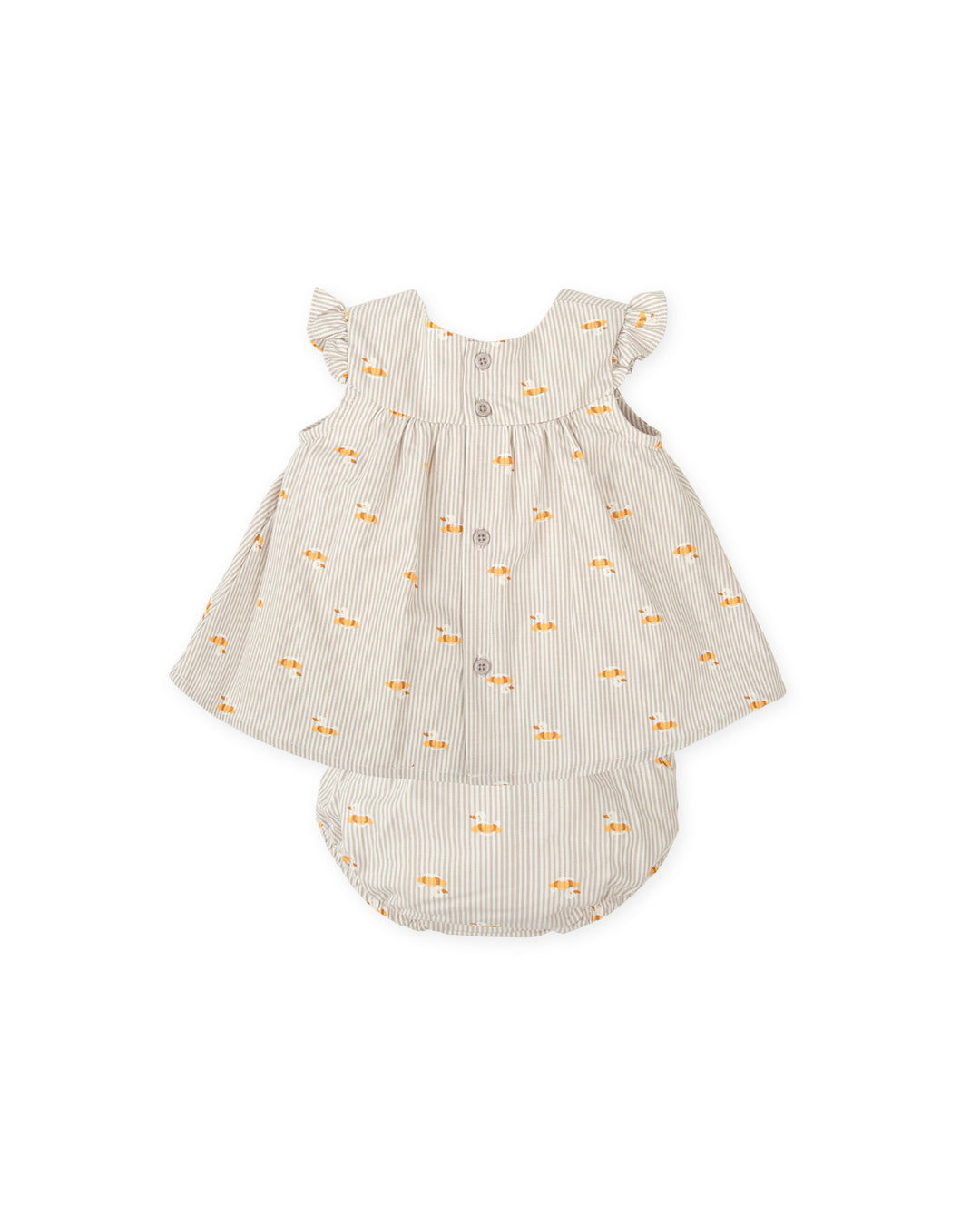 VESTIDO CON BRAGUITA GRIS