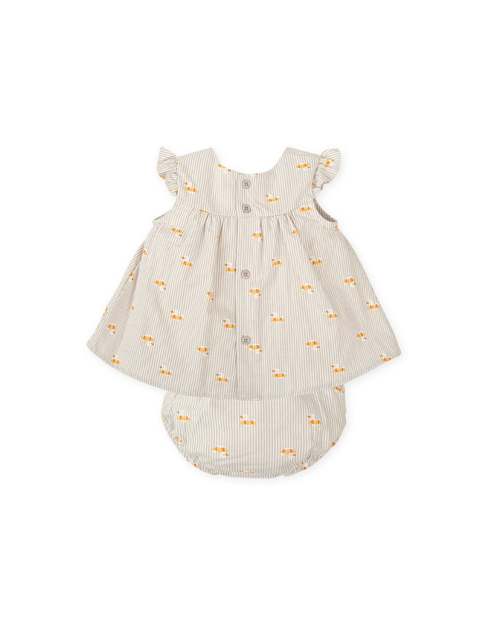 VESTIDO CON BRAGUITA GRIS