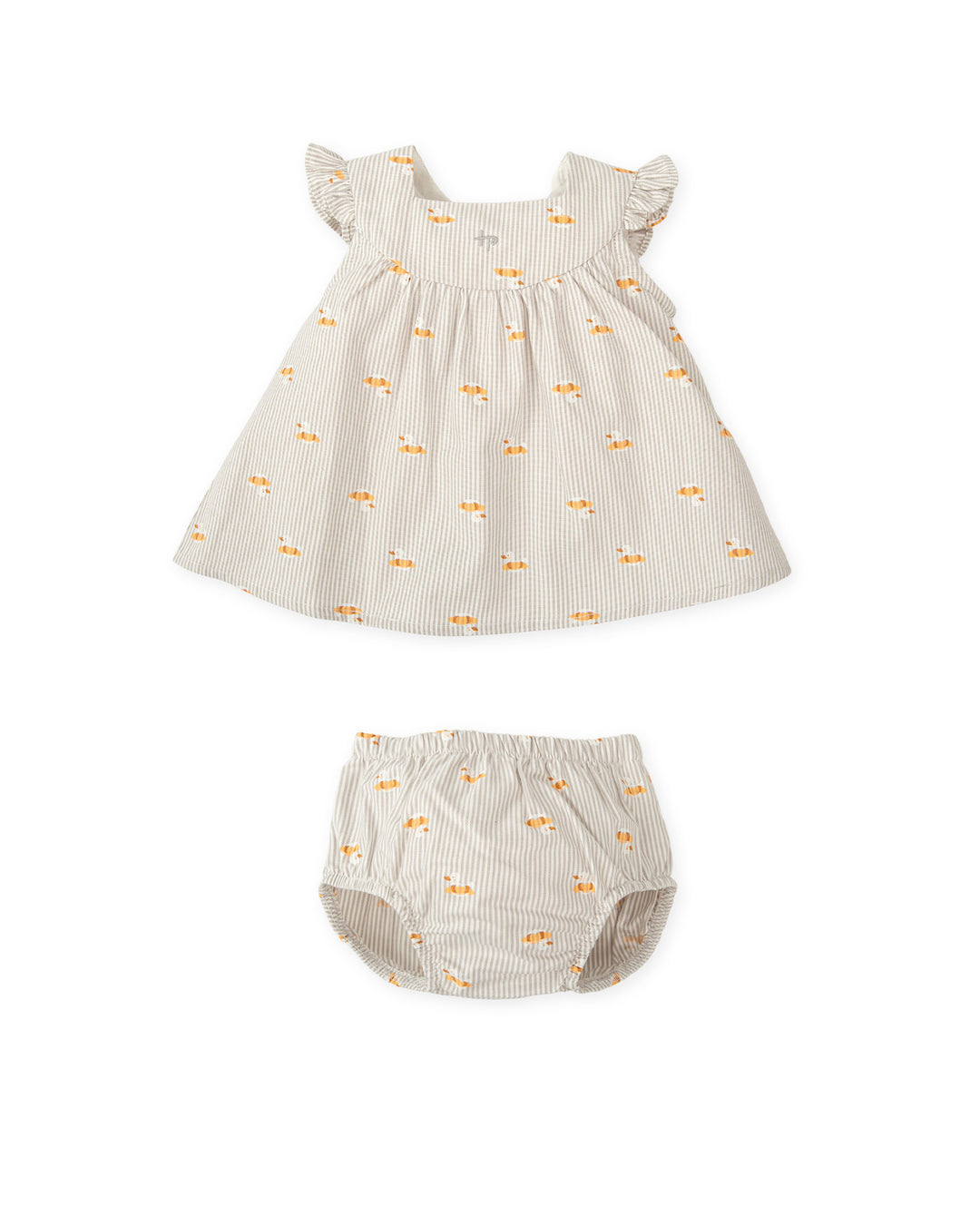 VESTIDO CON BRAGUITA GRIS