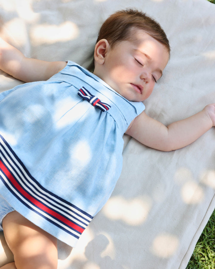 VESTIDO CON BRAGUITA PORCELANA