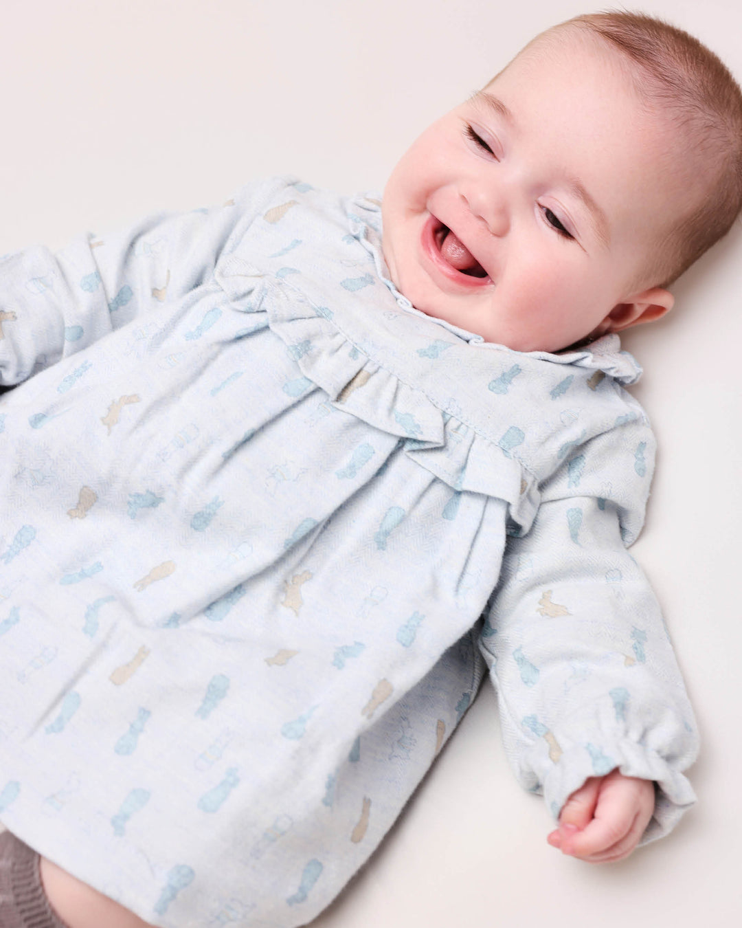 VESTIDO PORCELANA CON CALCETINES