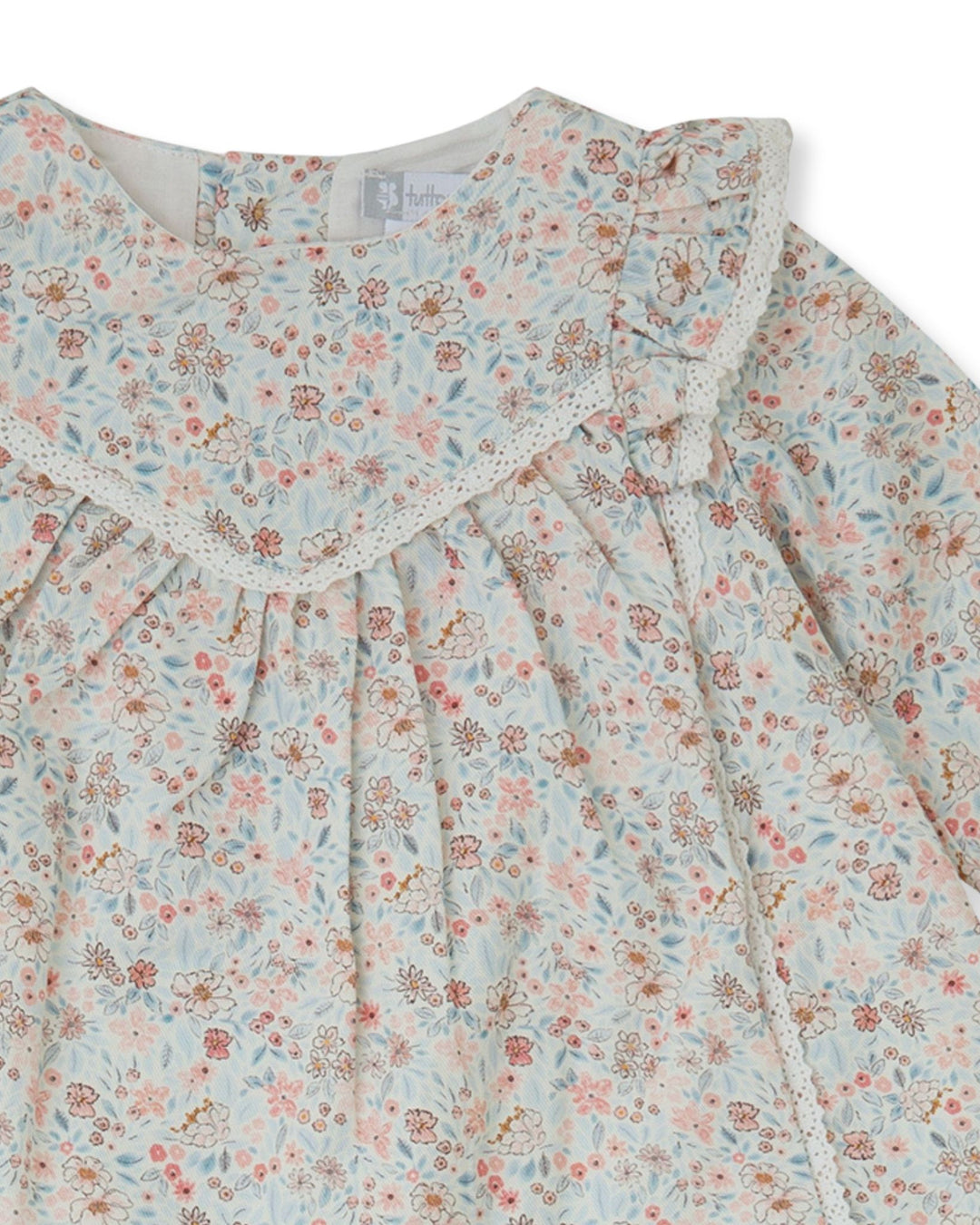 VESTIDO PÉTALO FLORES CON LEOTARDOS