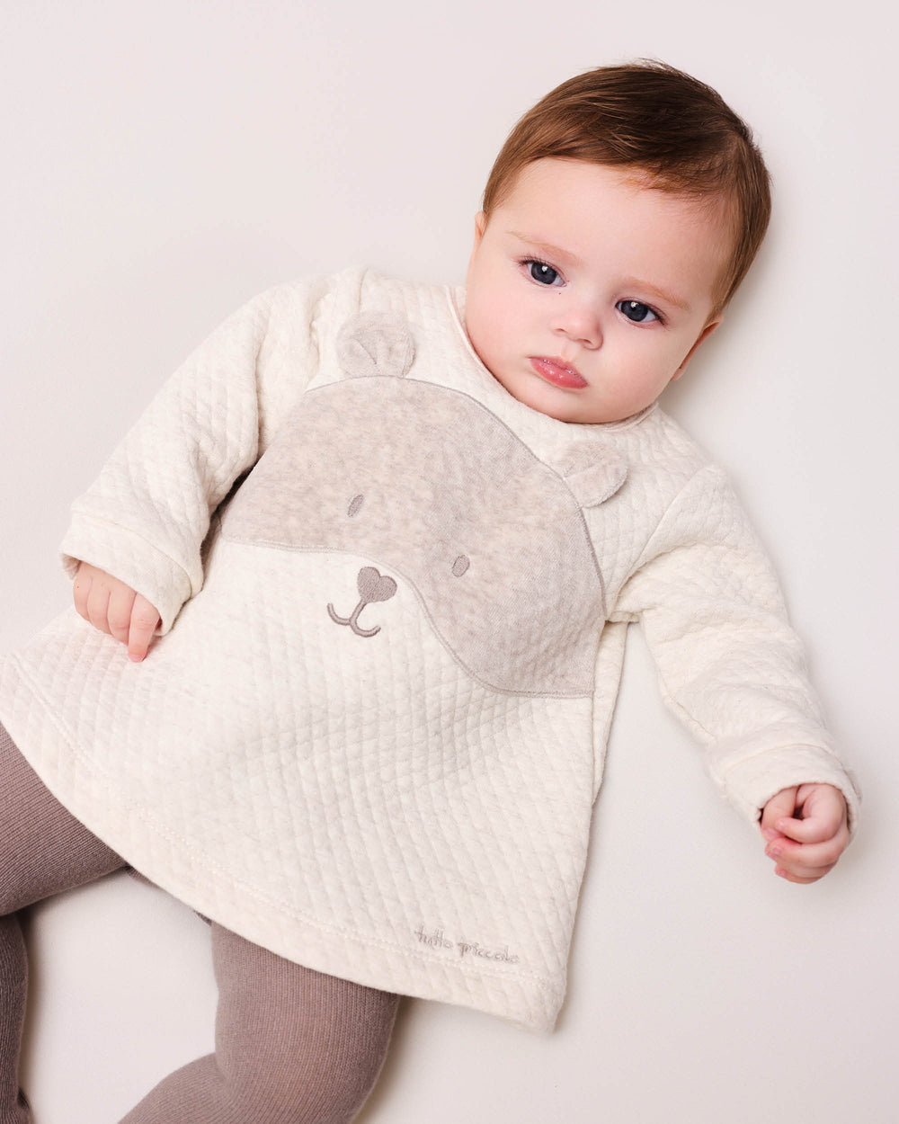 VESTIDO BLANCO CON LEOTARDOS