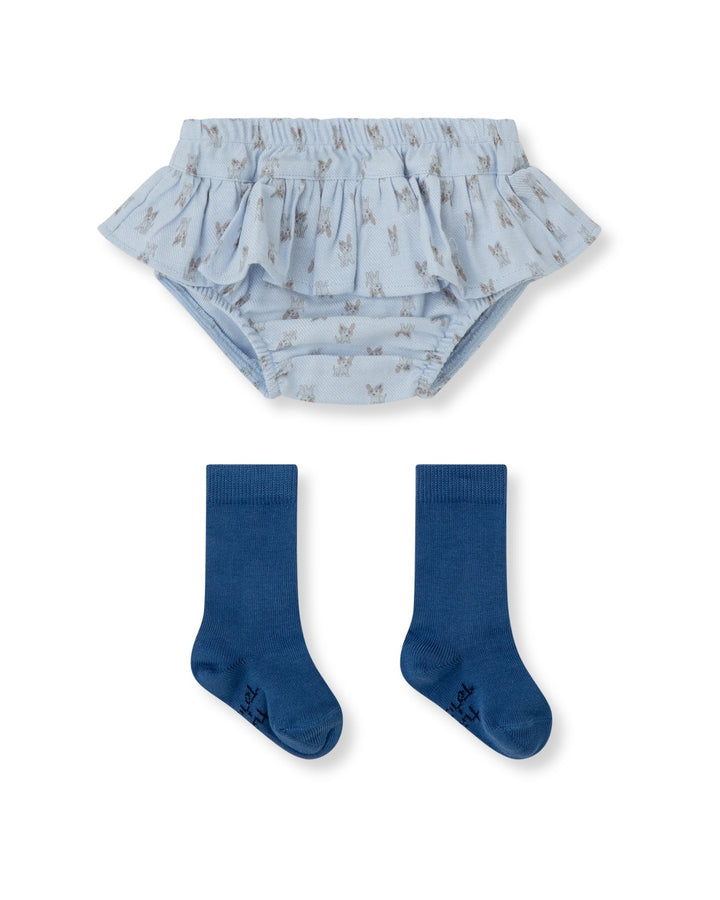 PANTALÓN BOMBACHO PERRITOS CON CALCETINES