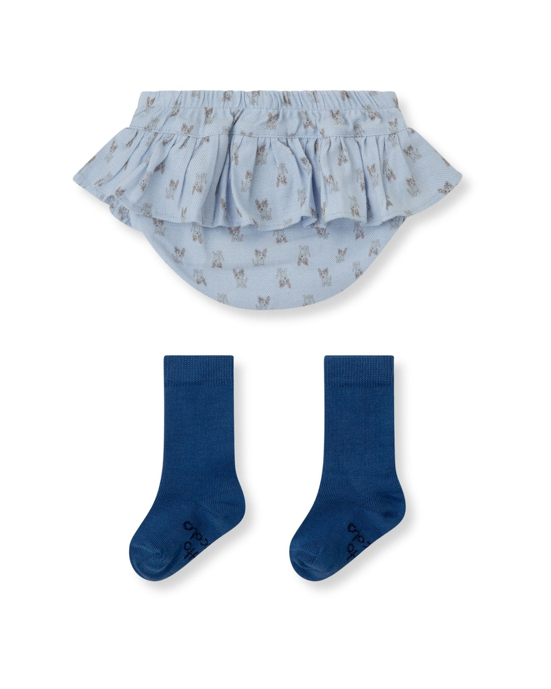 PANTALÓN BOMBACHO PERRITOS CON CALCETINES