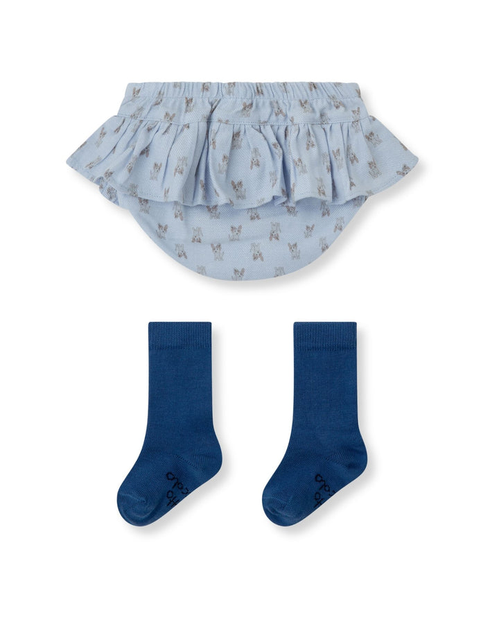 PANTALÓN BOMBACHO PERRITOS CON CALCETINES