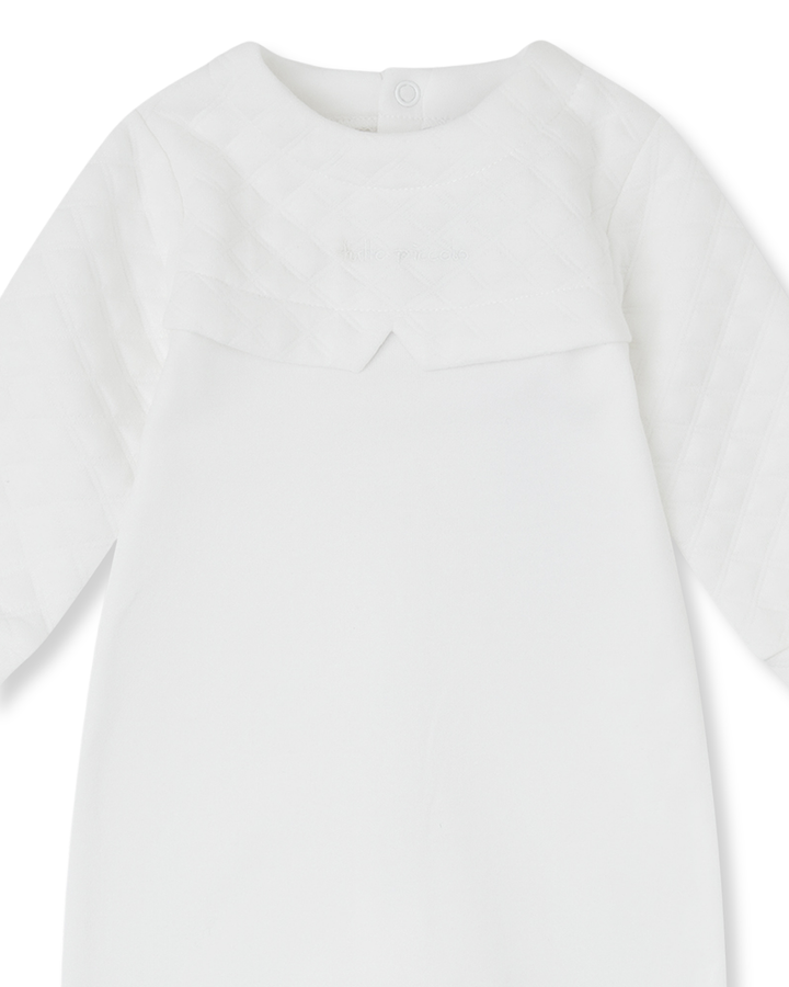 PELELE BLANCO ACOLCHADO BLANCO