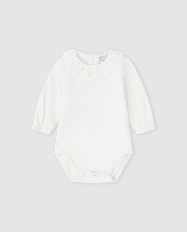 BODY BLANCO VOLANTE BEBÉ