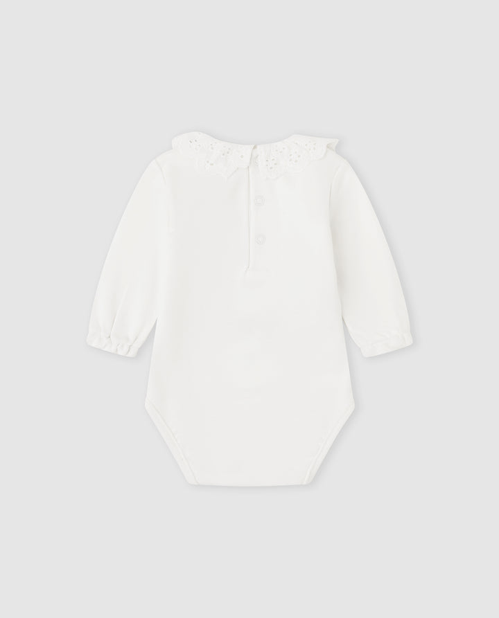 BODY BLANCO VOLANTE BEBÉ