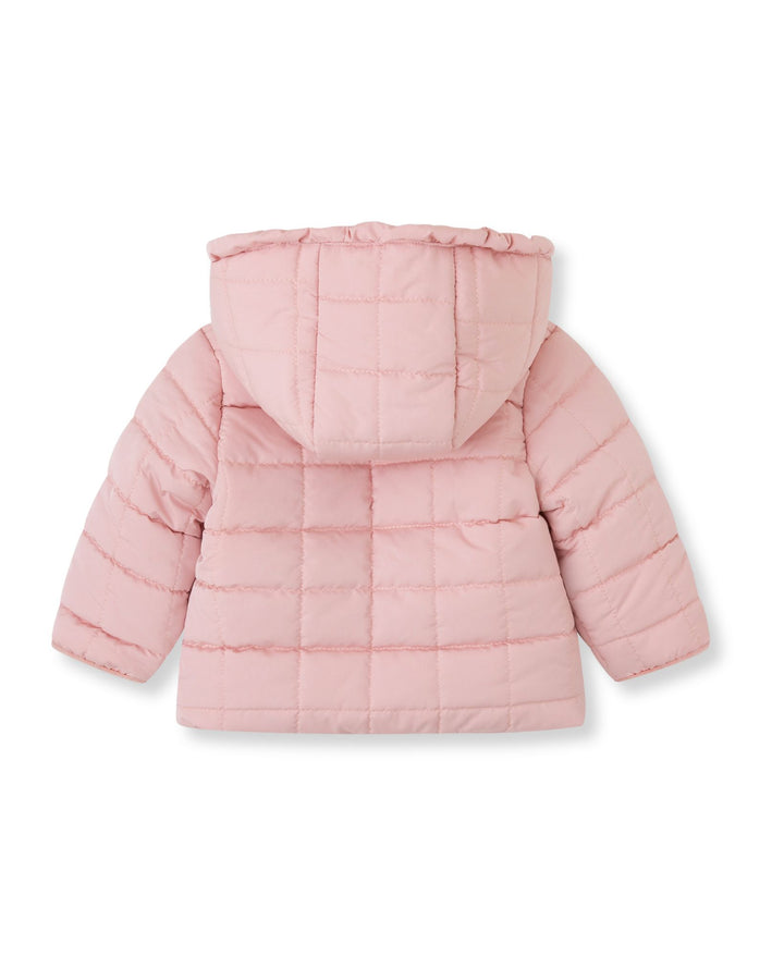 CHAQUETÓN CON CAPUCHA PÉTALO