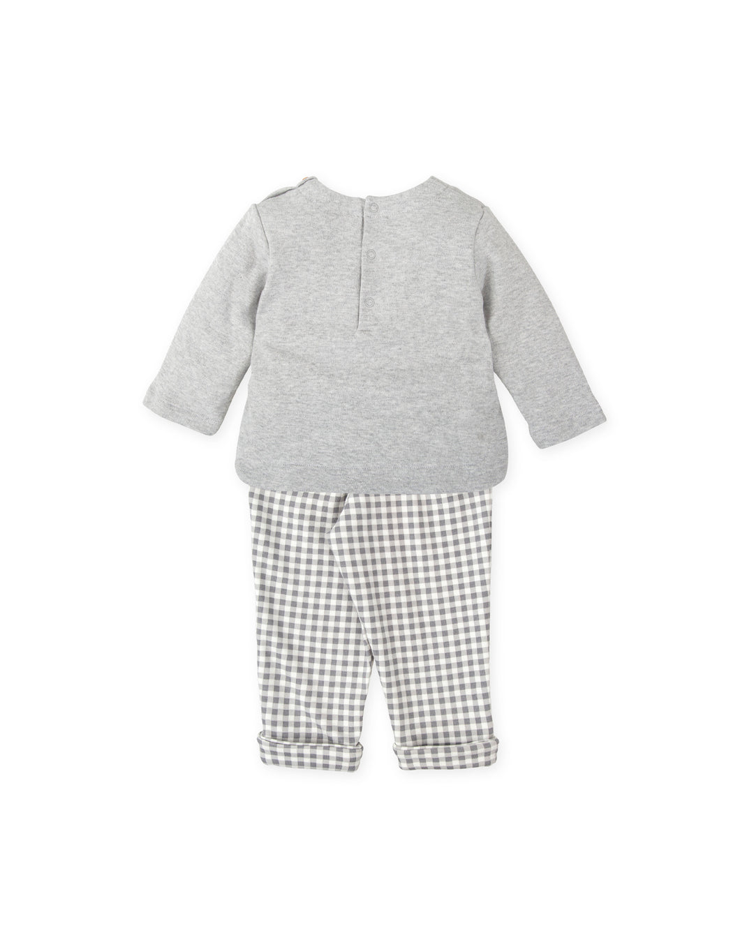 CONJUNTO 2 PZAS. GRIS