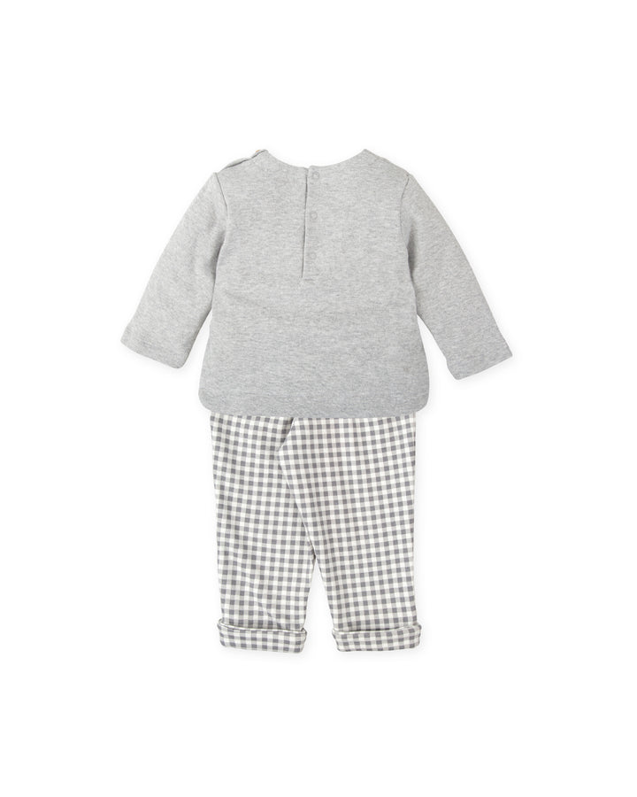 CONJUNTO 2 PZAS. GRIS