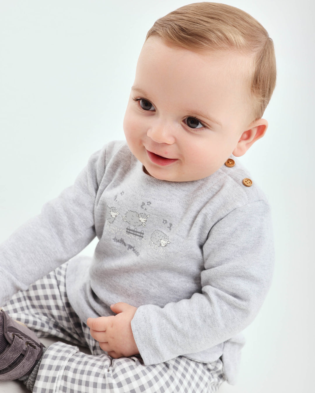 CONJUNTO 2 PZAS. GRIS