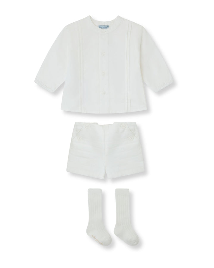 CONJUNTO 3 PZAS. BLANCO