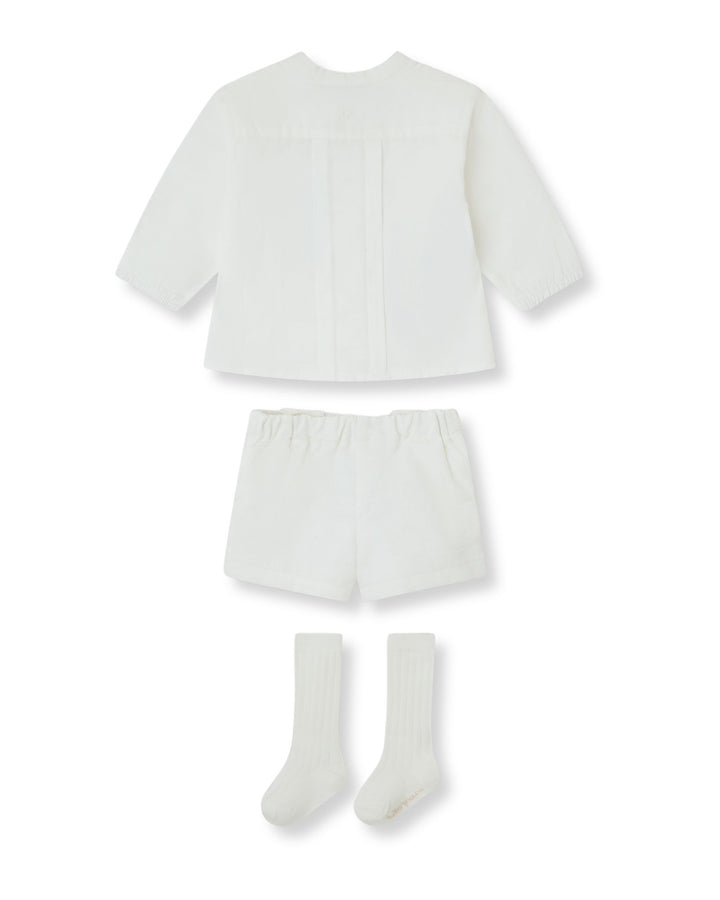 CONJUNTO 3 PZAS. BLANCO