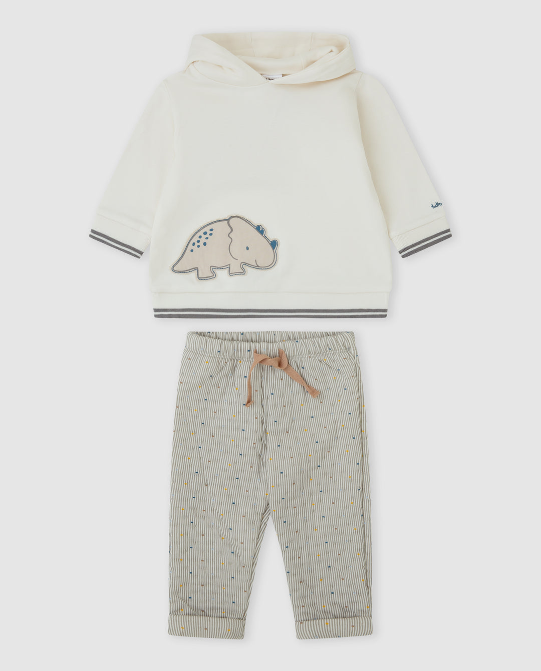 CONJUNTO 2 PZAS. DINOSAURIO BEBÉ