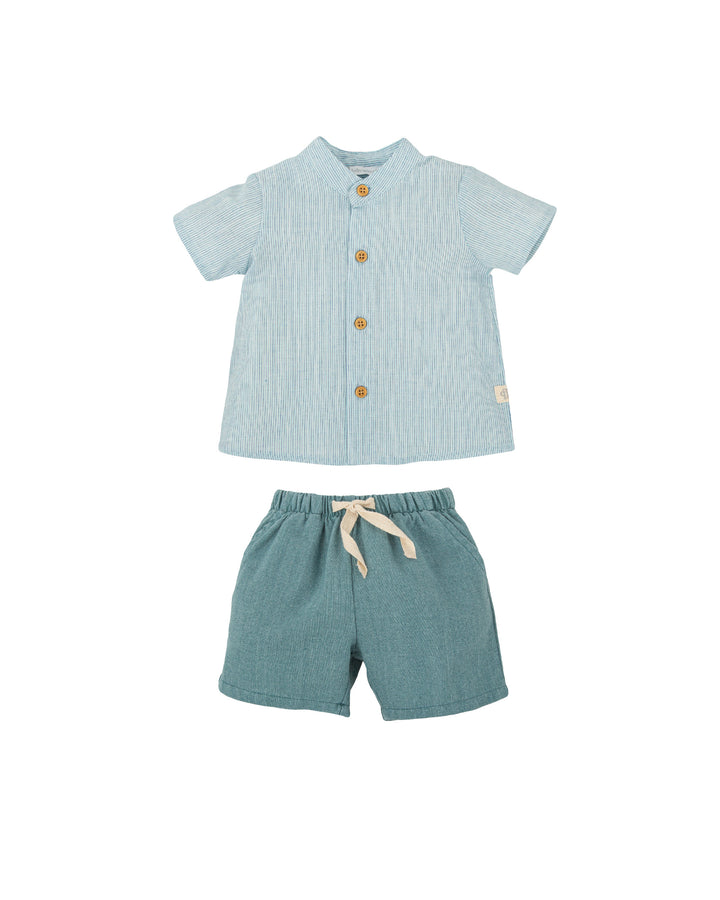 CONJUNTO 2 PZAS. AZUL ATLÁNTICO