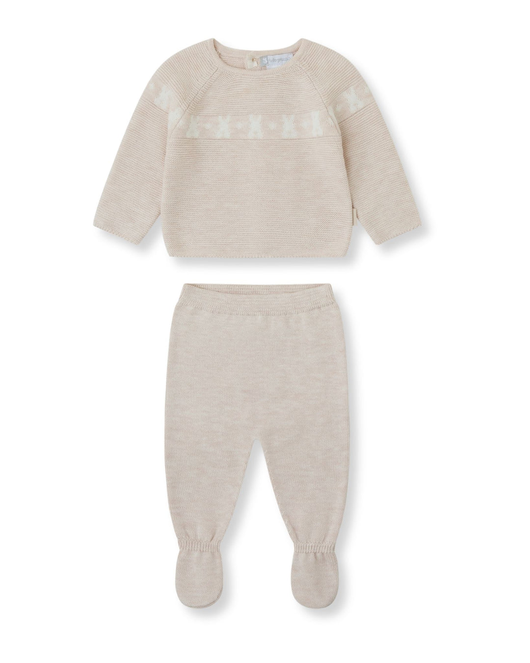 CONJUNTO 2 PZAS. TRICOT ARENA