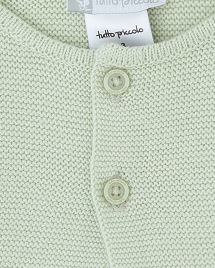 CHAQUETA TRICOT AGUAMARINA