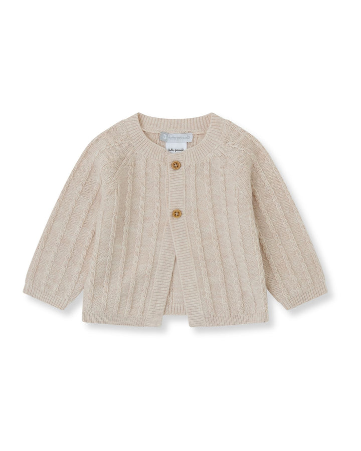 CHAQUETA TRICOT ARENA TRENZAS