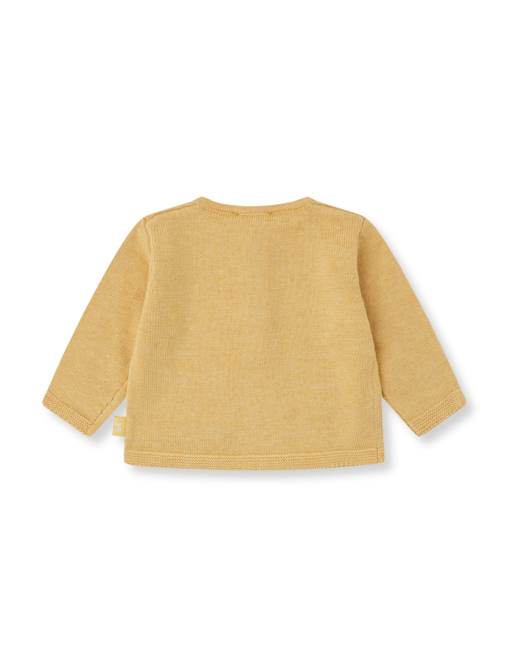 CHAQUETA TRICOT MOSTAZA PATO