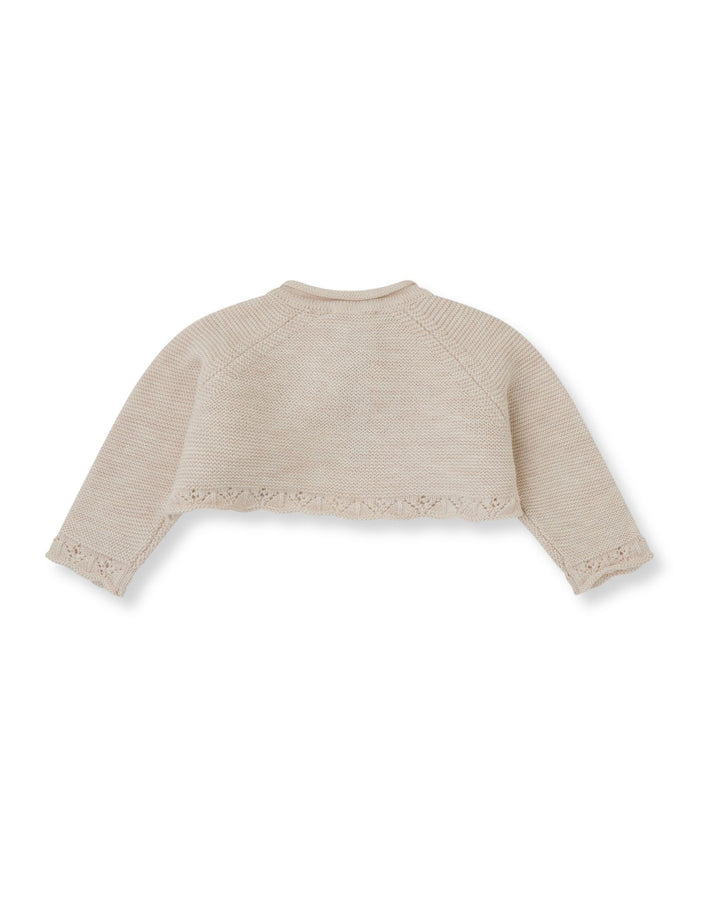 CHAQUETA TORERA TRICOT ARENA