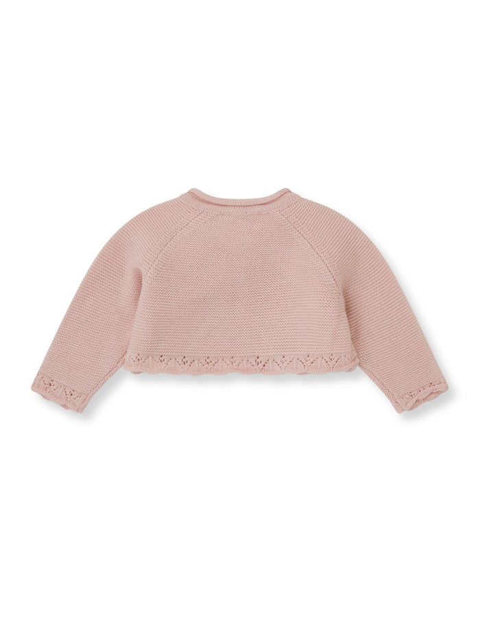 CHAQUETA TORERA TRICOT PÉTALO