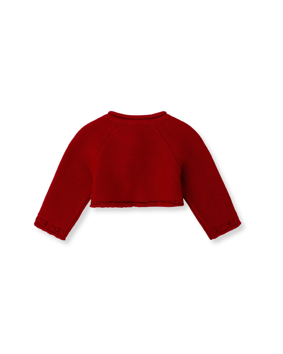 CHAQUETA TORERA TRICOT ROJO