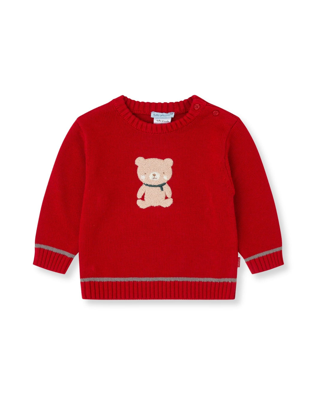 JERSEY TRICOT ROJO OSO