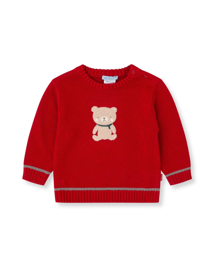 JERSEY TRICOT ROJO OSO