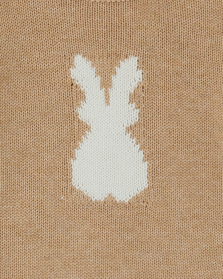 JERSEY TRICOT CAMEL CONEJO