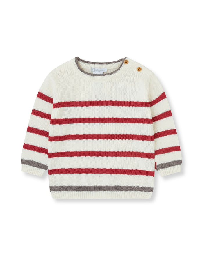 JERSEY TRICOT CRUDO RAYAS