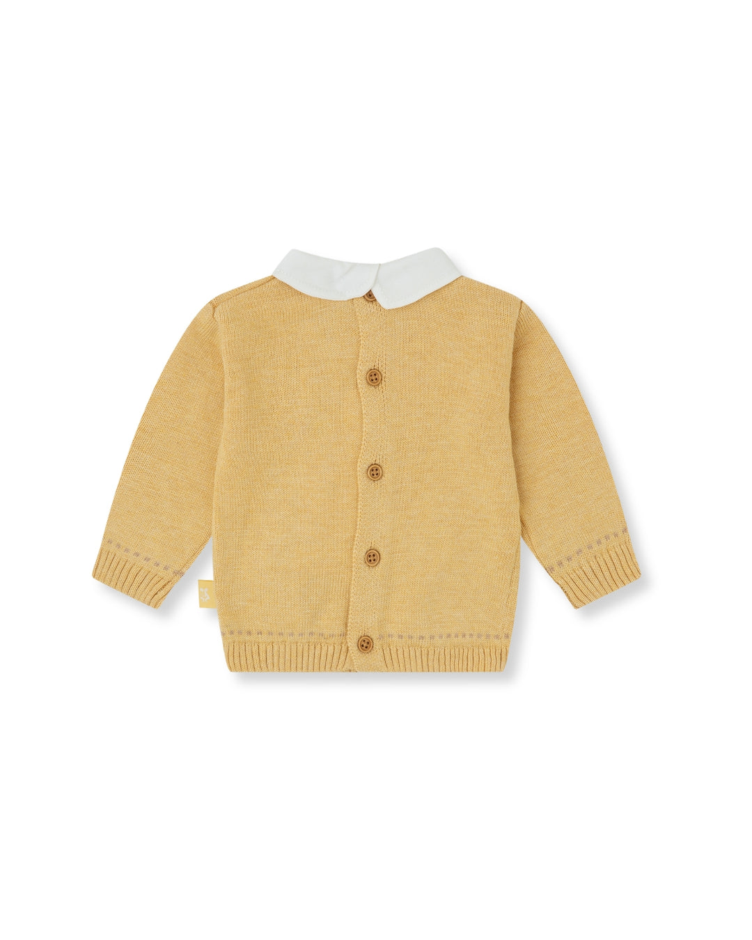 JERSEY TRICOT MOSTAZA PATO