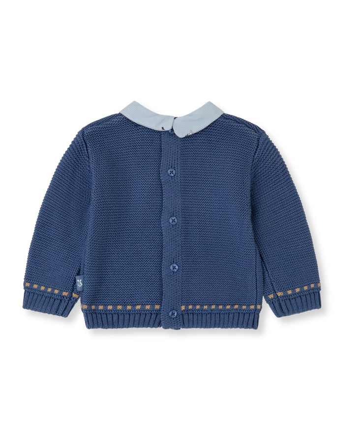 JERSEY TRICOT AZUL MARINO PERRITO