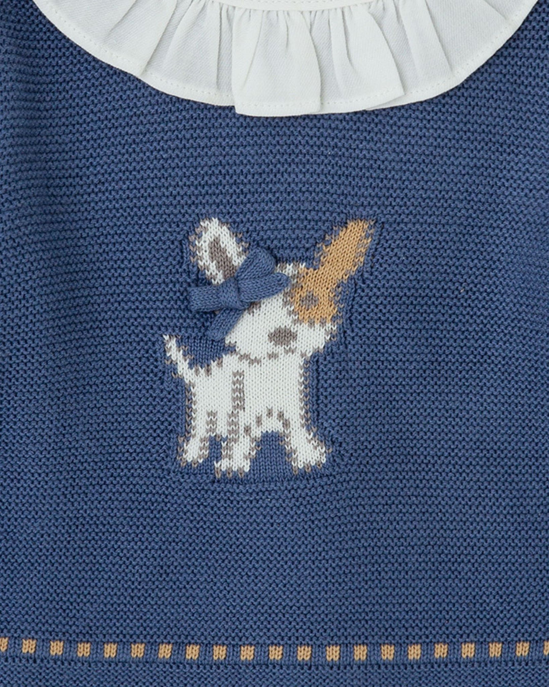 JERSEY TRICOT AZUL MARINO PERRITO