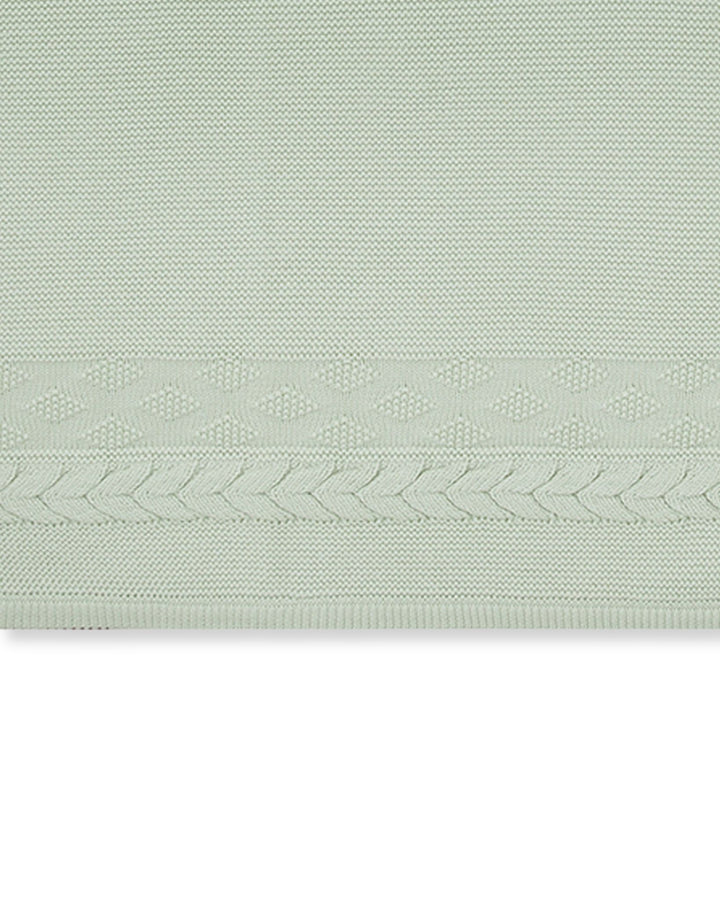 MANTA TRICOT AGUAMARINA