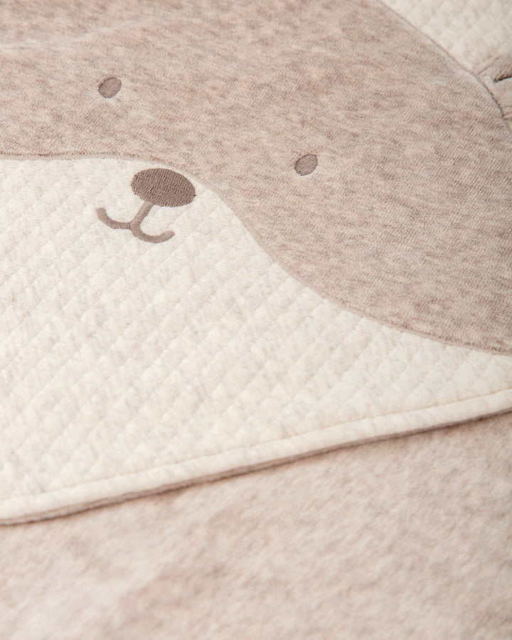 BEAR QUILTED BLANKET