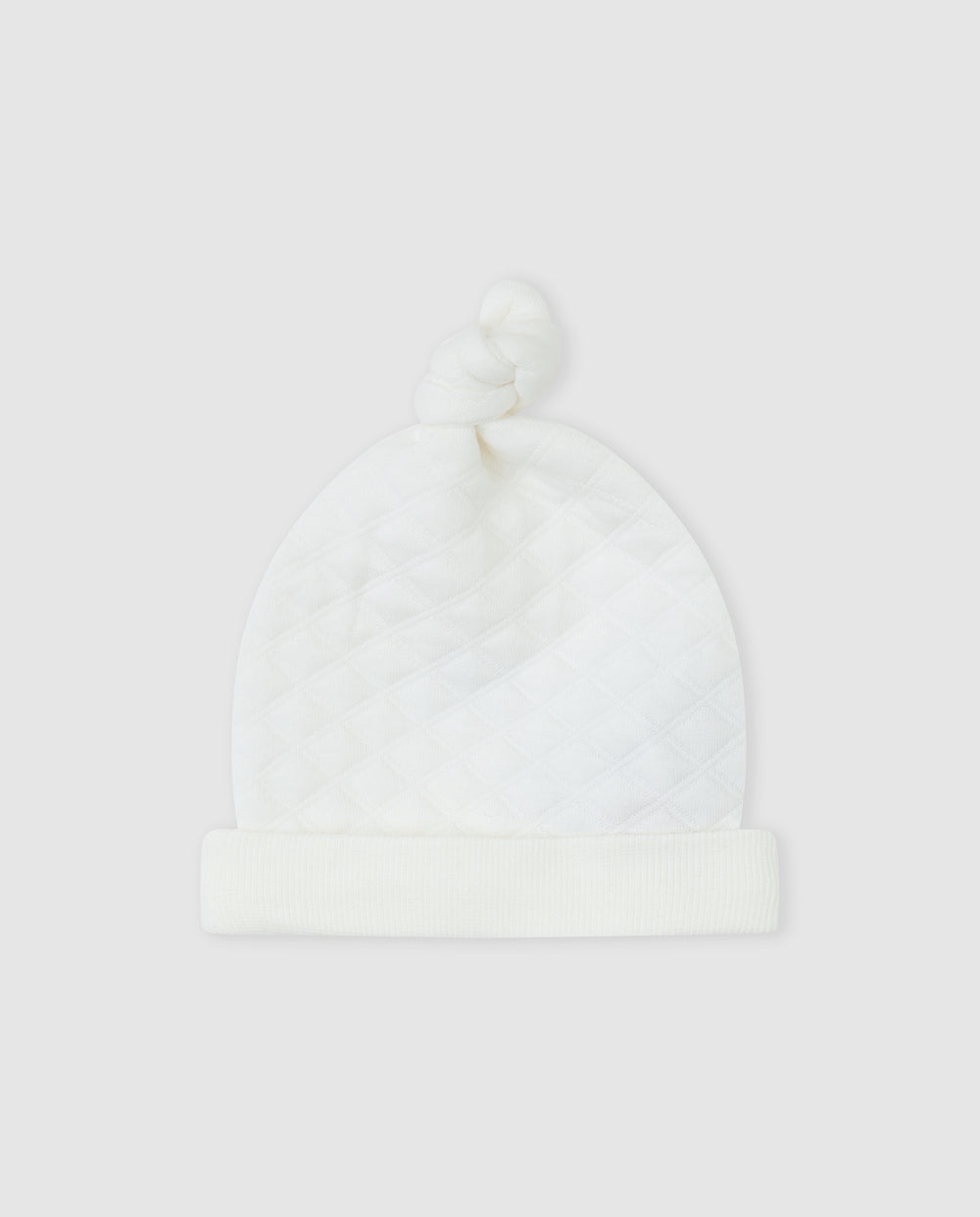 GORRO ACOLCHADO BLANCO BEBÉ