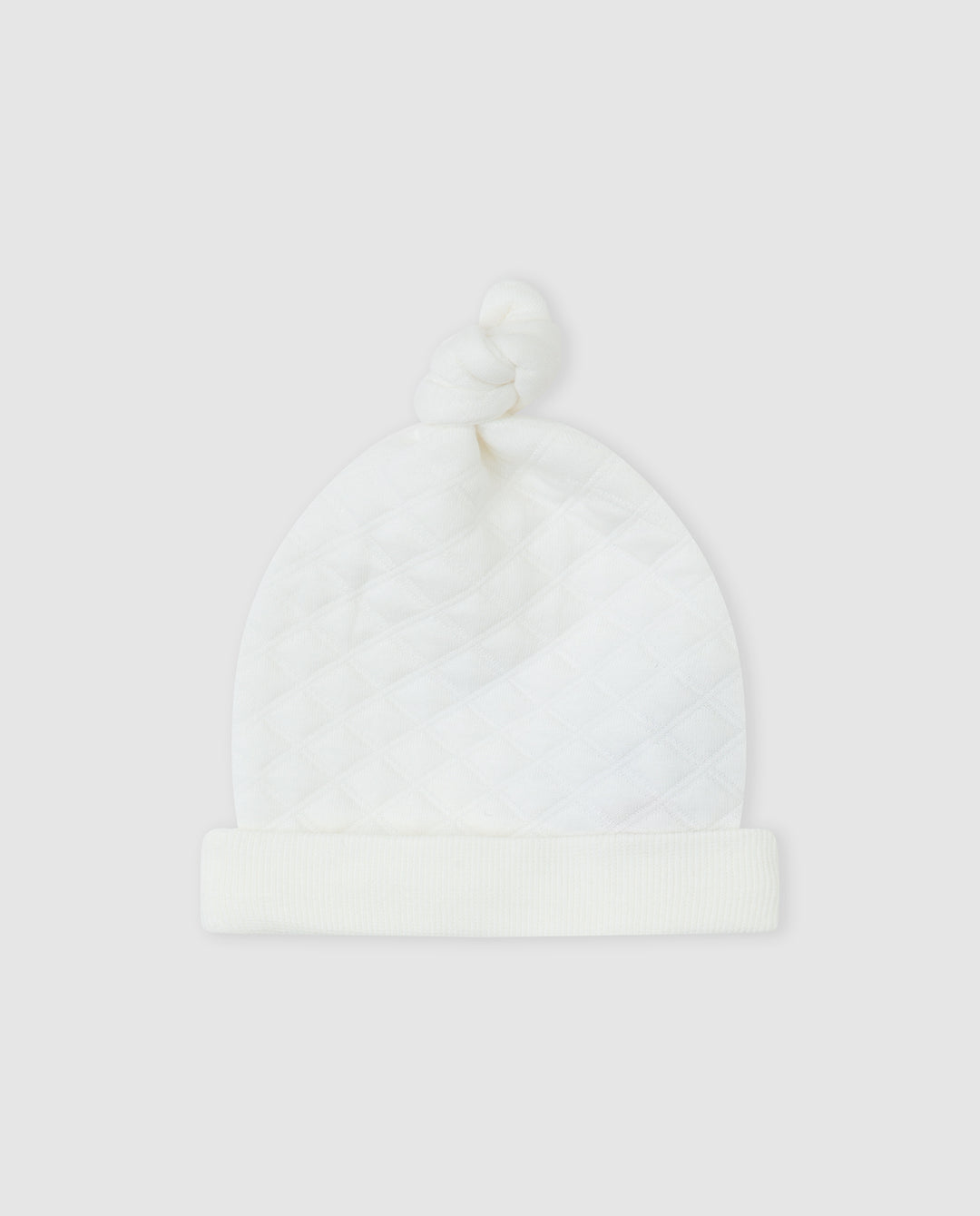 GORRO ACOLCHADO BLANCO BEBÉ