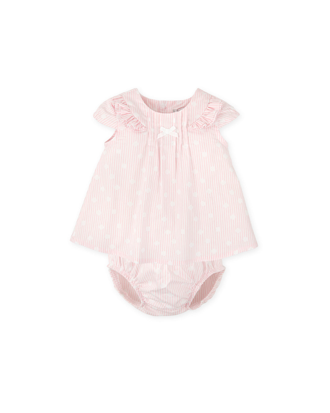 VESTIDO CON BRAGUITA ROSA