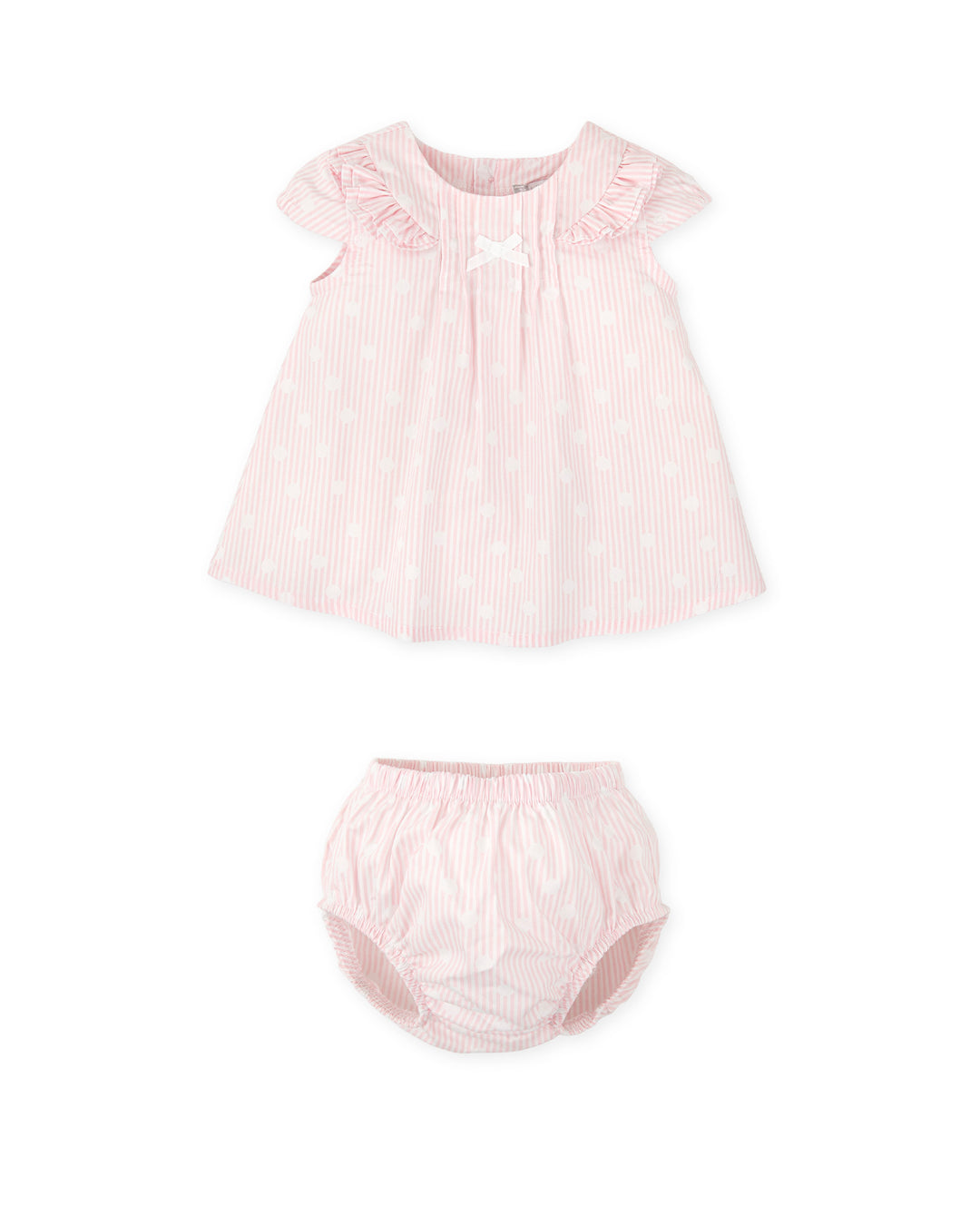 VESTIDO CON BRAGUITA ROSA